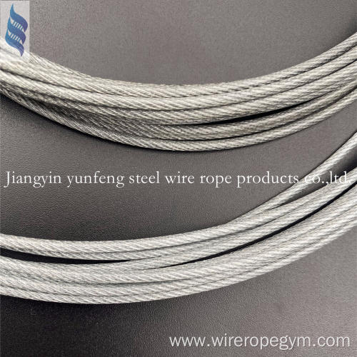 Fine wire rope 7x19-1.2-1.6MM